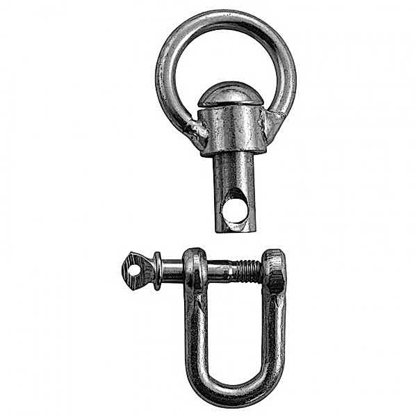 Вертлюг для собак разборный мини