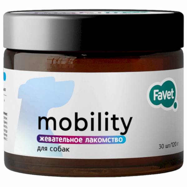 Favet Функциональное лакомство PetPantel Soft Chews для мышц и суставов для собак, 120г