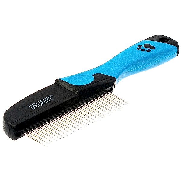 Расческа DeLIGHT, 25 плавающих зубьев двухсекц