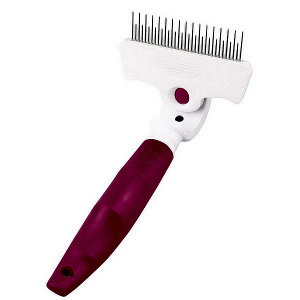 DEZZIE Скребница д/кошек модель 17+16 зубцов