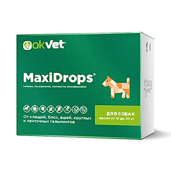 МаксиДропс д/соб весом от 10 до 20 кг