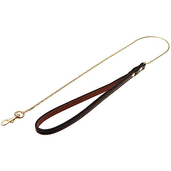 V.I.Pet Поводок-цепочка-кобра с/руч. позолоч. 1,4мм*70см