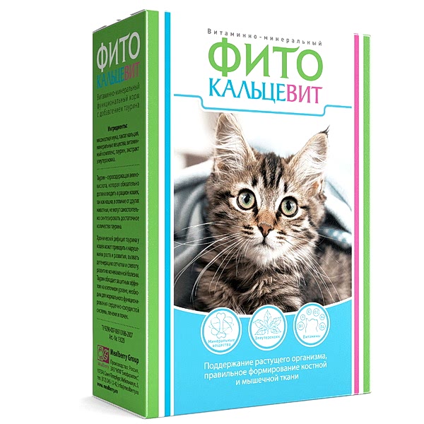 Фитокальцевит 250г д/кош