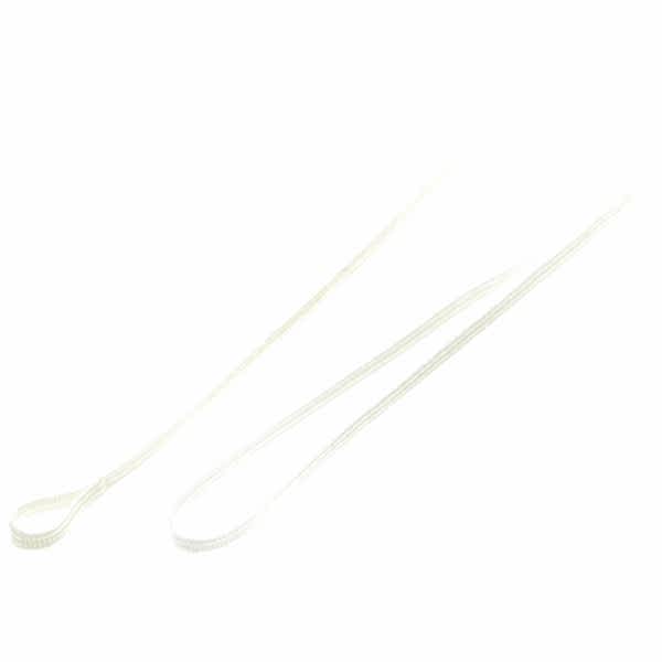  V.I.Pet Водилка-затяжка с петлёй (лента-чулок) 5мм*50см (белый)