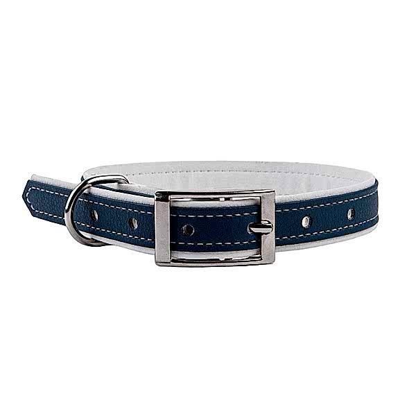 Ошейник Pastel синий 2 см	