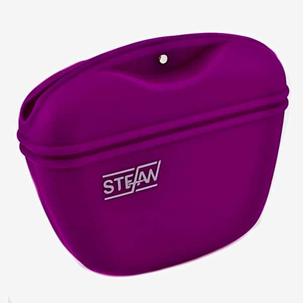 Stefan Сумочка д/лакомств силиконовая д/дрессировки, пурпурная