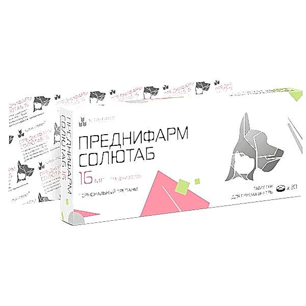 Преднифарм Солютаб 16 мг уп. 20 табл.