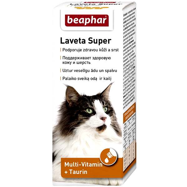 Витамины для кошек «Laveta super»,50 мл