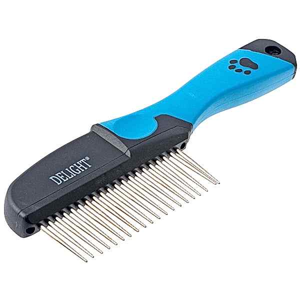 Расческа DeLIGHT, плавающих 20 зубьев односекц