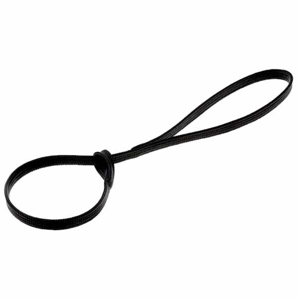 V.I.Pet Водилка-затяжка с петлёй (лента-чулок) 10мм*50см (чёрный)