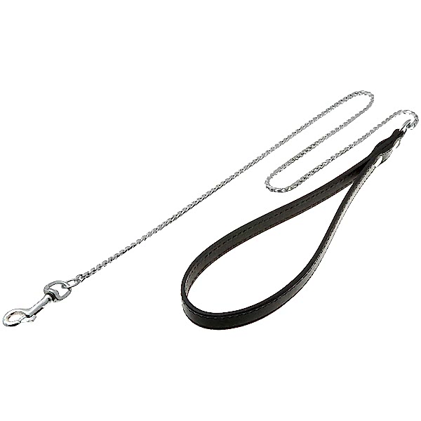 V.I.Pet Поводок-цепочка-кобра с/руч. хром 2,0мм*90см
