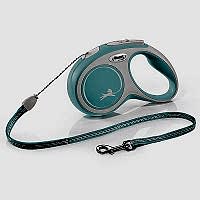 FLEXI Рулетка New COMFORT S трос 5 м до 12 кг, светло-голубой