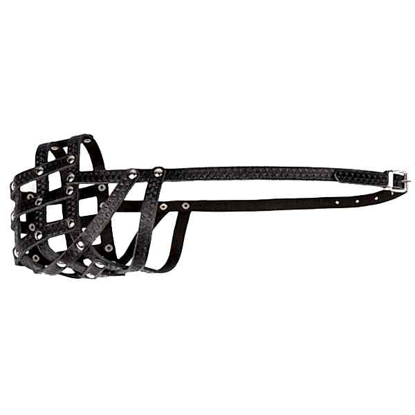 Наша РР Намордник №5 (40 см) д/пород ротвейлер,бульмастиф,боксер,англ. мастиф