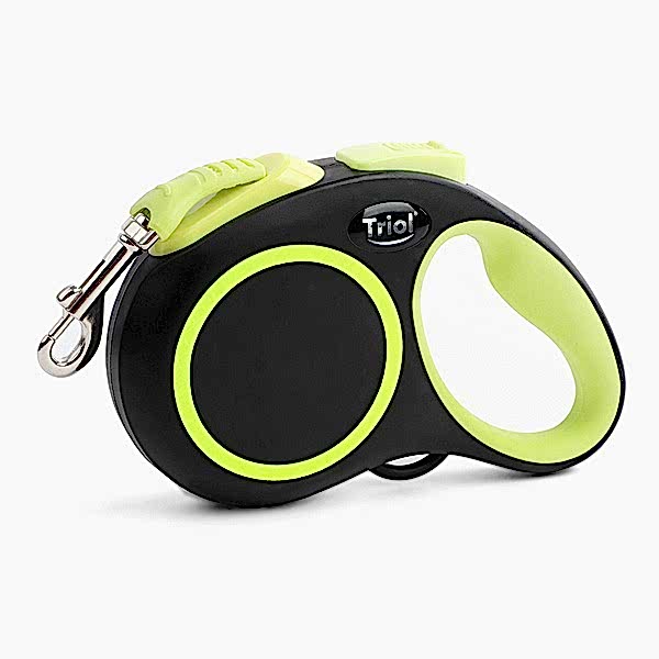 Поводок-рулетка для собак  Urban Neon S, 5м до 15кг, лента, черный