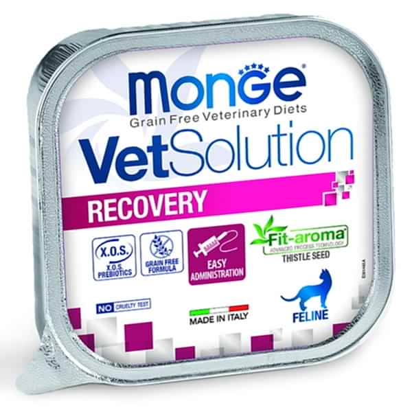 Monge VetSolution Cat Recovery Рекавери для кошек при восстановлении питания в пе
