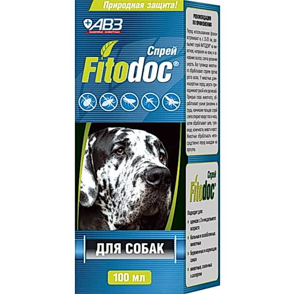 FitoDoc МАХ спрей репеллентный для собак 100мл