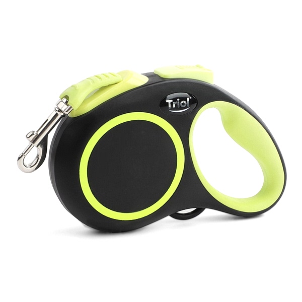 Поводок-рулетка для собак  Urban Neon XS, 3м до 12кг, лента, черн