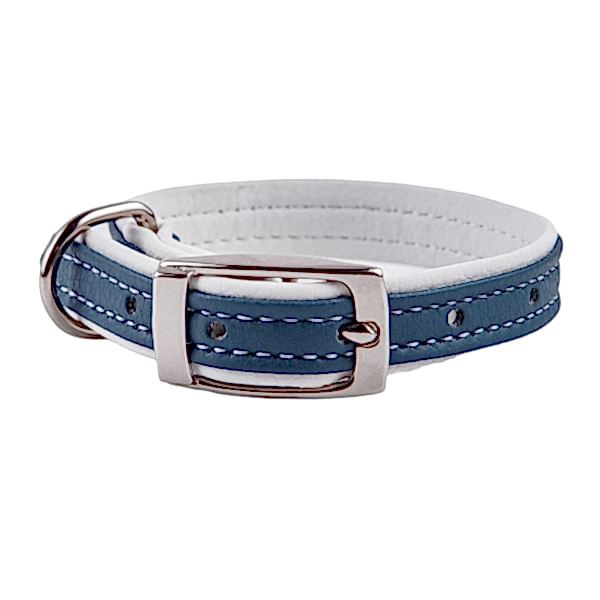 Ошейник Pastel синий 1,6 см